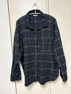 スタジオクリップ 起毛素材チェックシャツ