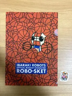 Ibaraki Robots ROBO-SKETクリアファイル＆ステッカーセット