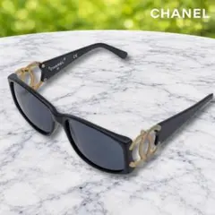 CHANEL ココマーク サングラス ブラック - メルカリ