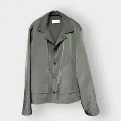 SAGE NATION Gray Flack Jacket - メルカリ