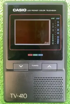 カシオ　CASIO ラジオ　テレビ　ポータブル　イヤホン　アンテナ　昭和家電のサムネイル