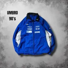 90s UMBROヴィンテージナイロントラックジャケット 企業 ユーロサッカー