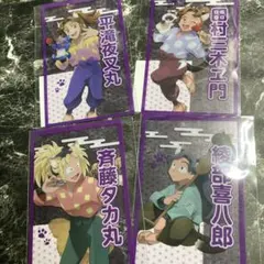 忍たま乱太郎 ナンジャタウン クリアイラストシート 参加賞 四年生