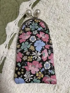 がま口　お財布　メガネケース　ポーチ　ペンケース　ハンドメイド♥️カラフルのサムネイル
