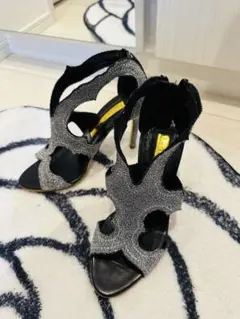 Rupert Sanderson ラメ ハイヒール 35.5のサムネイル