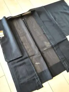 洗える羽織　紋入り　絽　未使用品