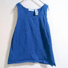 jh collectibles ノースリーブTシャツ M 青 夏　ブルー
