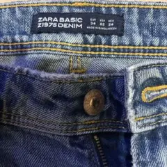 ZARA BASIC Z1975 DENIM ライトブルー