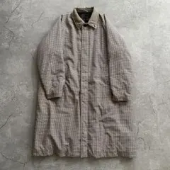 【最終値下げ】BEAMS ステンカラーコート M チェック柄