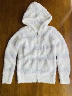 piqué フード付きルームウェア、レッグウォーマー付き