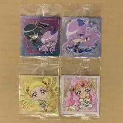 プリキュアシールウエハース SEC ダークプリキュア&キュアムーンライト　他3枚