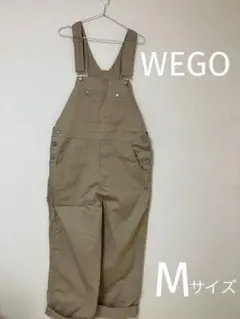 WEGO オーバーオール ベージュ チノ Mサイズ サロペット