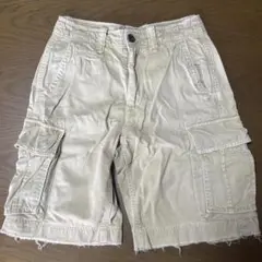 American Eagle ベージュカーゴショートパンツ　00s
