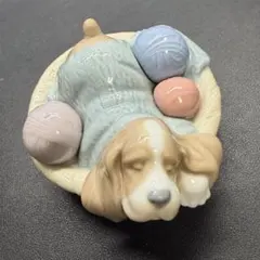 B116 LLADRO リヤドロ ニューフレンド 犬とカタツムリ 置物 - メルカリ