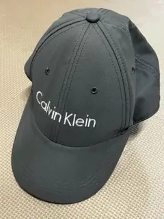 Calvin Klein グレー キャップ ワンサイズ