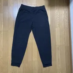 ユニクロ　ウルトラストレッチジョガーパンツ　エアリズム　Lサイズ ブラック