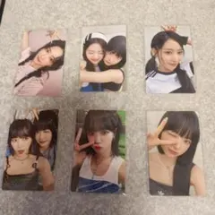 ☆LE SSERAFIM☆ UNFORGIVEN タレントカード 6枚セット