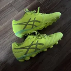asicsイエローサッカースパイク 22㎝ - メルカリ