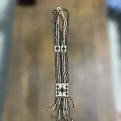 再値下げしました！ ハンドメイド ビーズ ネックレス 幾何学模様