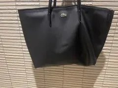 【訳あり】LACOSTE ラコステ トートバッグ ブラック