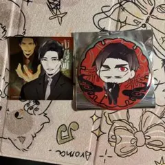 大穢　ポストカード　市場前　ステッカー　缶バッジ