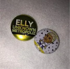 ELLY缶バッチセット