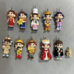 【お値下げ】ぺこちゃん キーホルダー 10体セット【レア】