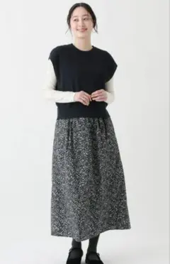 新品タグ付き☆アフタヌーンティー×リバティ　スカート　小花柄のサムネイル