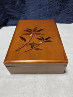 상태좋음 伝統工芸 桜皮細工 千両 文箱 書類入れ くさなぎ 木の工芸品