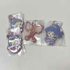 ふしぎ星のふたご姫 ガチャ ラバーマスコット キーホルダー