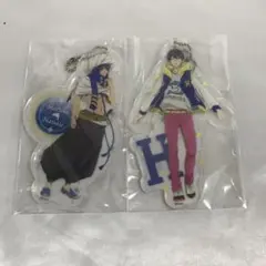 【未開封】 Free!　アクリルチャームセット　キーホルダー　ED　衣装　七瀬遙 未開封】 Free! アクリルチャームセット キーホルダー ED 衣装