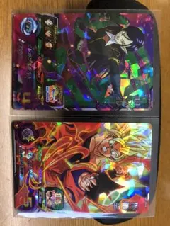 スーパードラゴンボールヒーローズ　ロベル・孫悟空セット