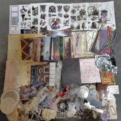 コラージュ素材お裾分け①
