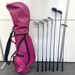 MIZUNO ZEPHYR レディース ゴルフクラブ 7本セット キャディバッグのサムネイル