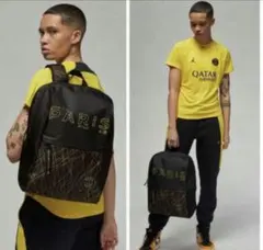 未使用/ナイキ正規品【PSGパリサンジェルマン×ジョーダン　リュック】黒