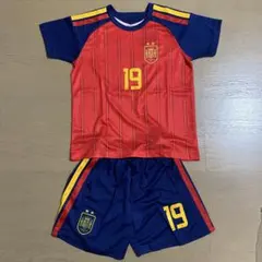 140cm ヤマル 子供サッカーユニフォームセット アウェイ