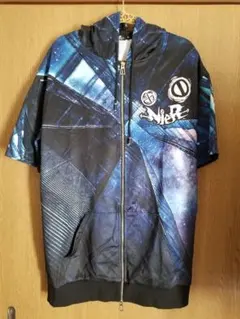 [新品]NierClothing　宇宙デザイン ジップアップパーカー