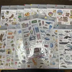 n*様 大人の図鑑シール まとめ売り 17枚(内3D2枚)