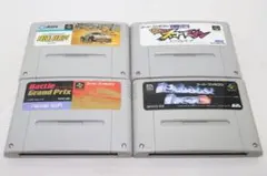 【スーパーファミコン】4点 バトルグランプリ/スコーピオン/ビッグラン 他