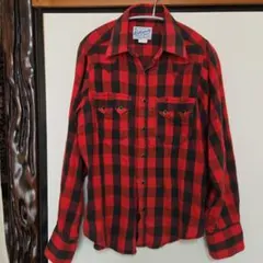 Ranch Wear TRU-WEST チェックネルシャツウエスタンシャツ美品