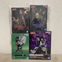 NARUTO-ナルト-疾風伝 フィギュア　4点セット