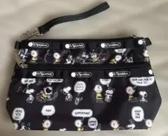 【新品】LeSportsac カートゥーンプリント スヌーピー