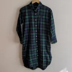 FRED PERRY Sサイズ　膝丈　シャツワンピース