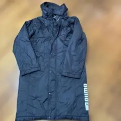 PUMA ブラック ダウンコート 160