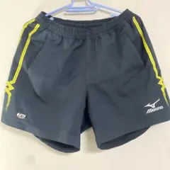 Mizuno ショートパンツ 黒/黄色