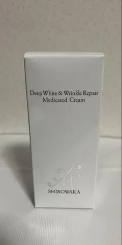 シロワカディープホワイト＆リンクルリペアメディケイティッドクリーム