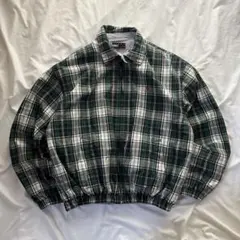 90s TOMMY HILFIGER スイングトップ　チェック　リバーシブル