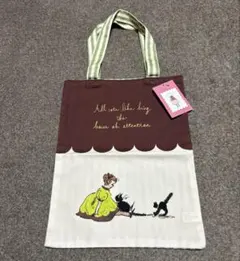 くらはしれい　トートバッグ　黒猫