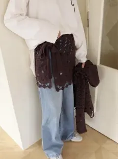 JOURNALSTANDARD relume クロシェレースラップスカート