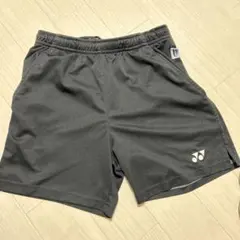 YONEX 黒 バドミントンショートパンツS